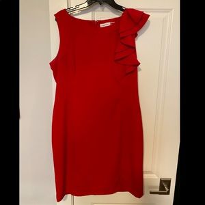 Calvin Klein Red Dress
